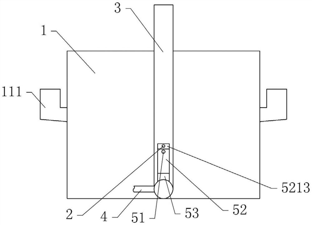 Top jet type waste salt melting furnace