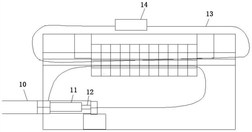 Inductive coupler for indirect injection of HEMP short pulse current source