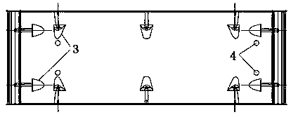 Prefabricated supporting pipe piece inverted 'T'-shaped excavation method and temporary supporting structure adopted by urban shallow buried large-section tunnel