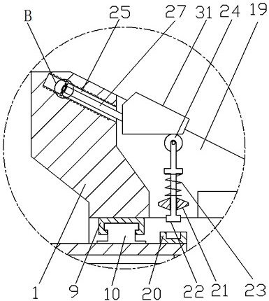 Steel bar binding device