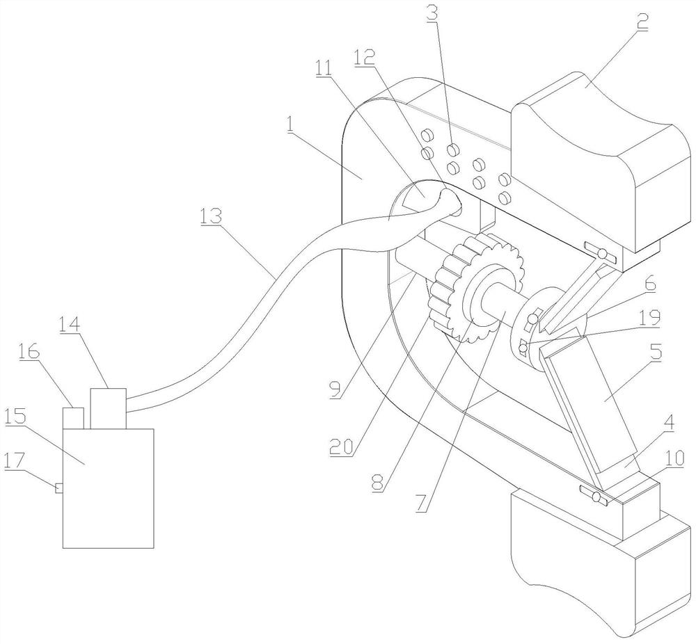 An oral foreign body adsorption device for clinical dental restoration