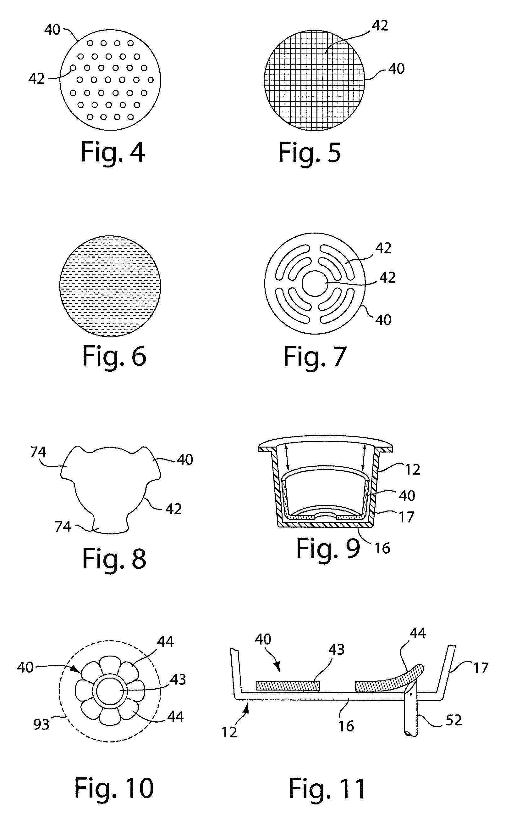 Beverage cartridge with filter guard