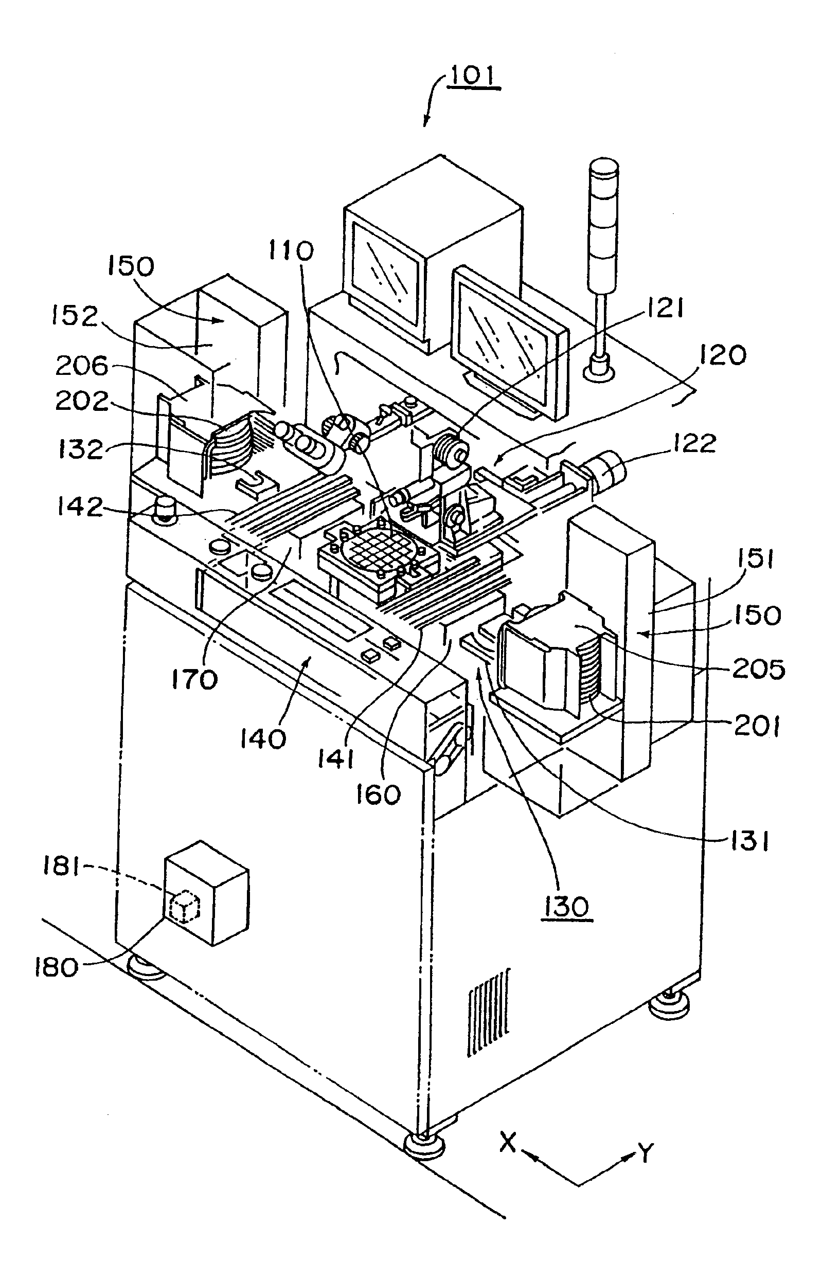 Bump forming apparatus for charge appearance semiconductor substrate, charge removal method for charge appearance semiconductor substrate, charge removing unit for charge appearance semiconductor substrate, and charge appearance semiconductor substrate