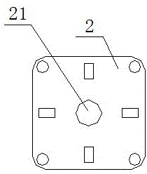 Fixing device for electrode batch processing