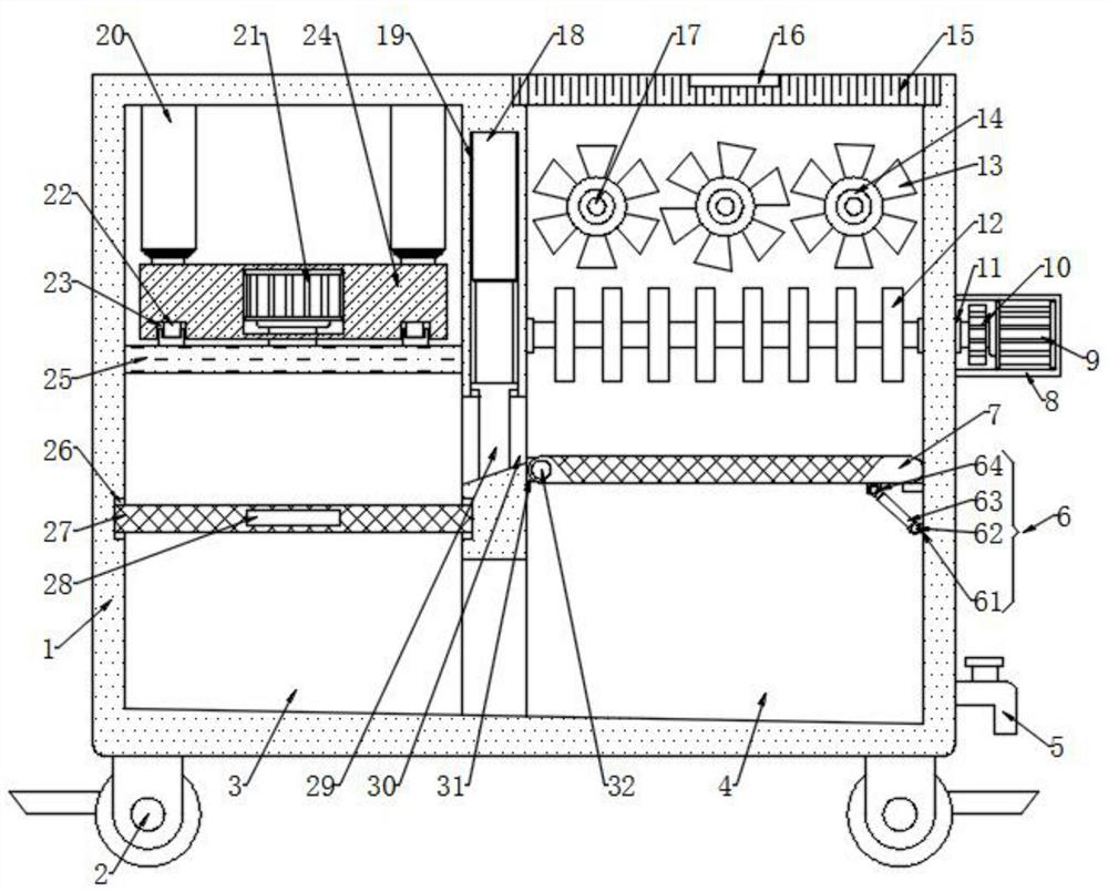 Agricultural sugarcane mincing and juicing equipment