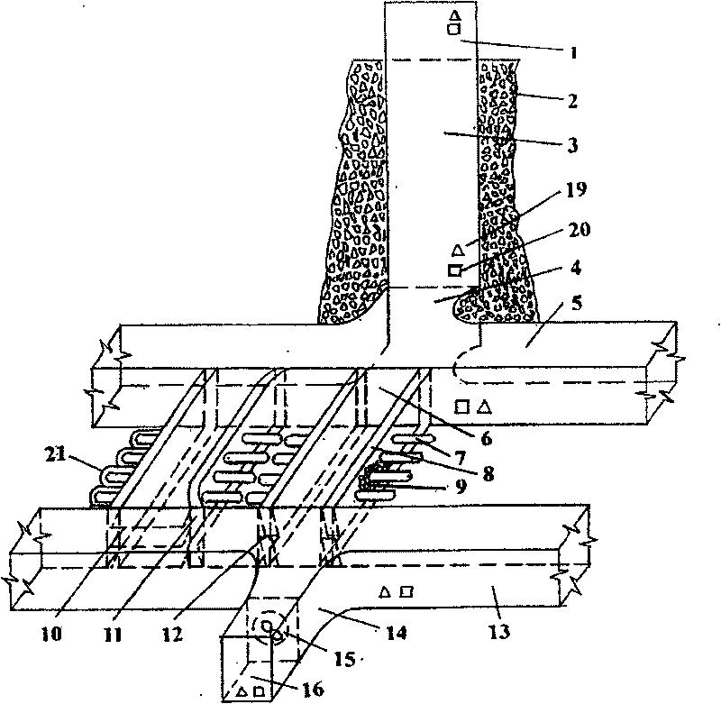 Mountain massif shaft-well chimney highly effective solar energy hot gas flow generating system