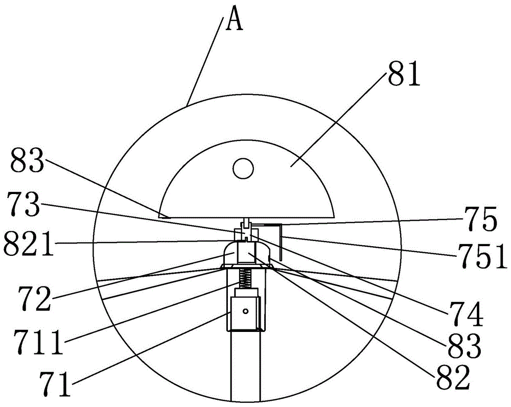 Projecting umbrella