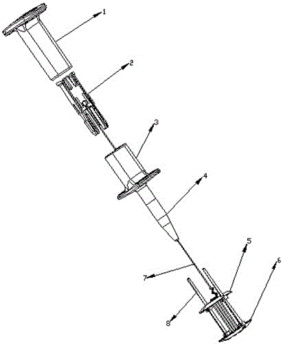 Absorbable skull fixing lock system and using method thereof