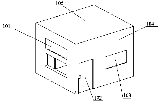 Surface detection device capable of automatically turning over middle part of scarf