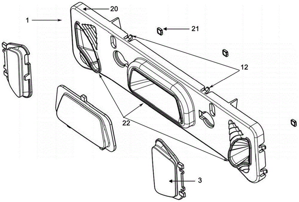 Automobile interior lamp