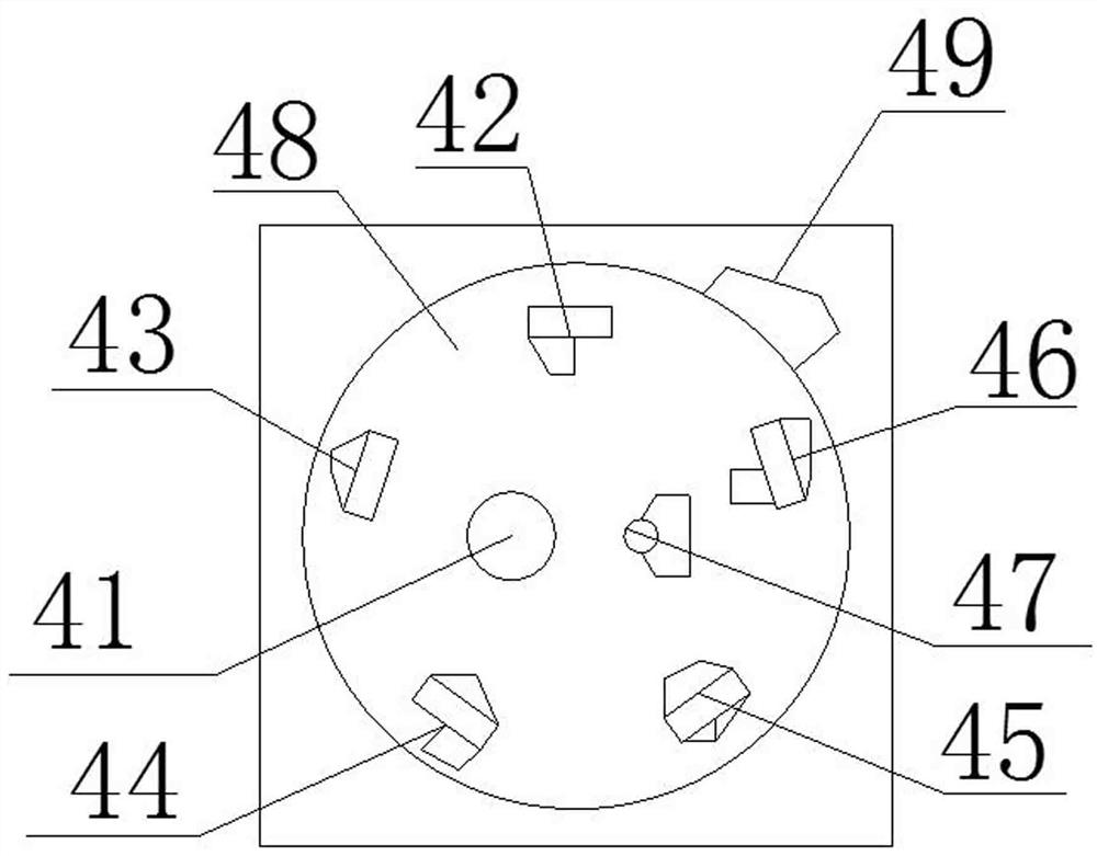 A telescopic support type multi-eye wireless pipeline detection robot