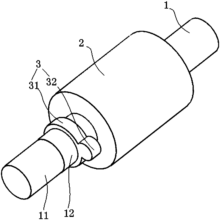 Electric power steering system, motor and rotor dynamic balancing method thereof