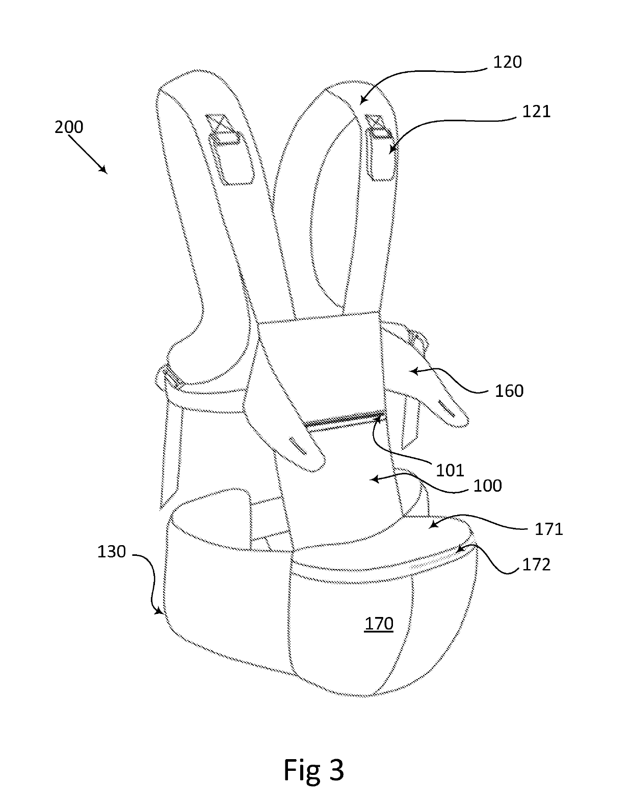 Baby seat carrier