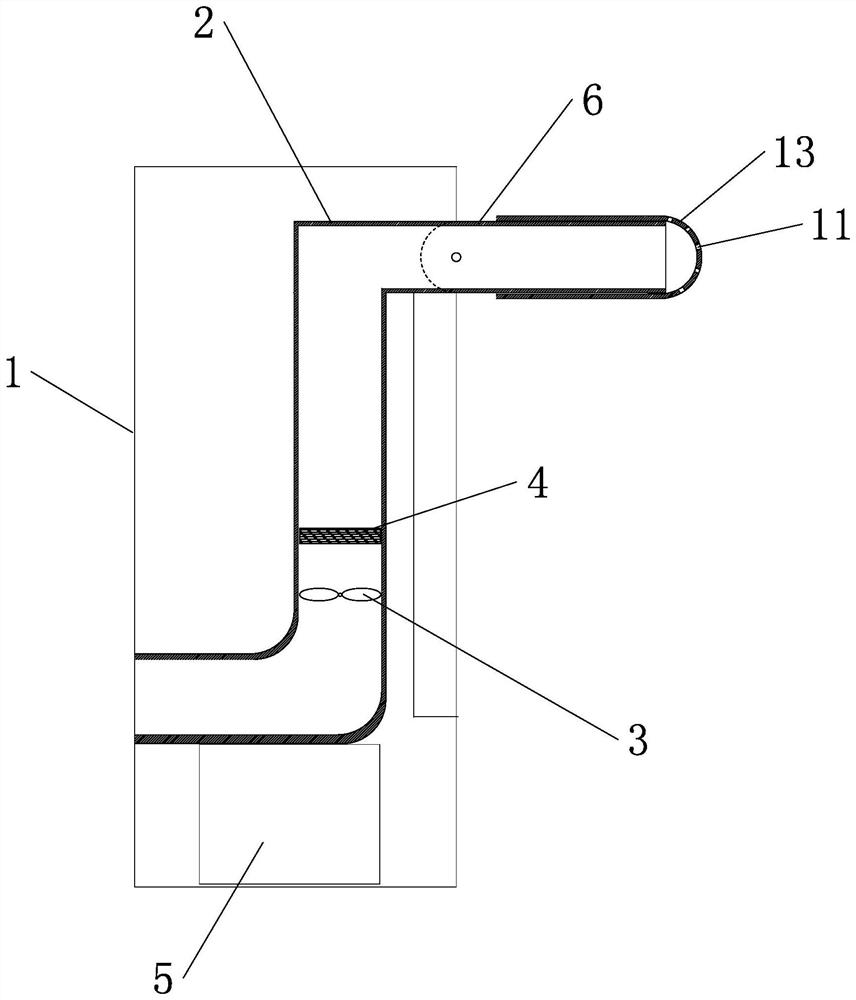 Ear canal drying and cleaning device