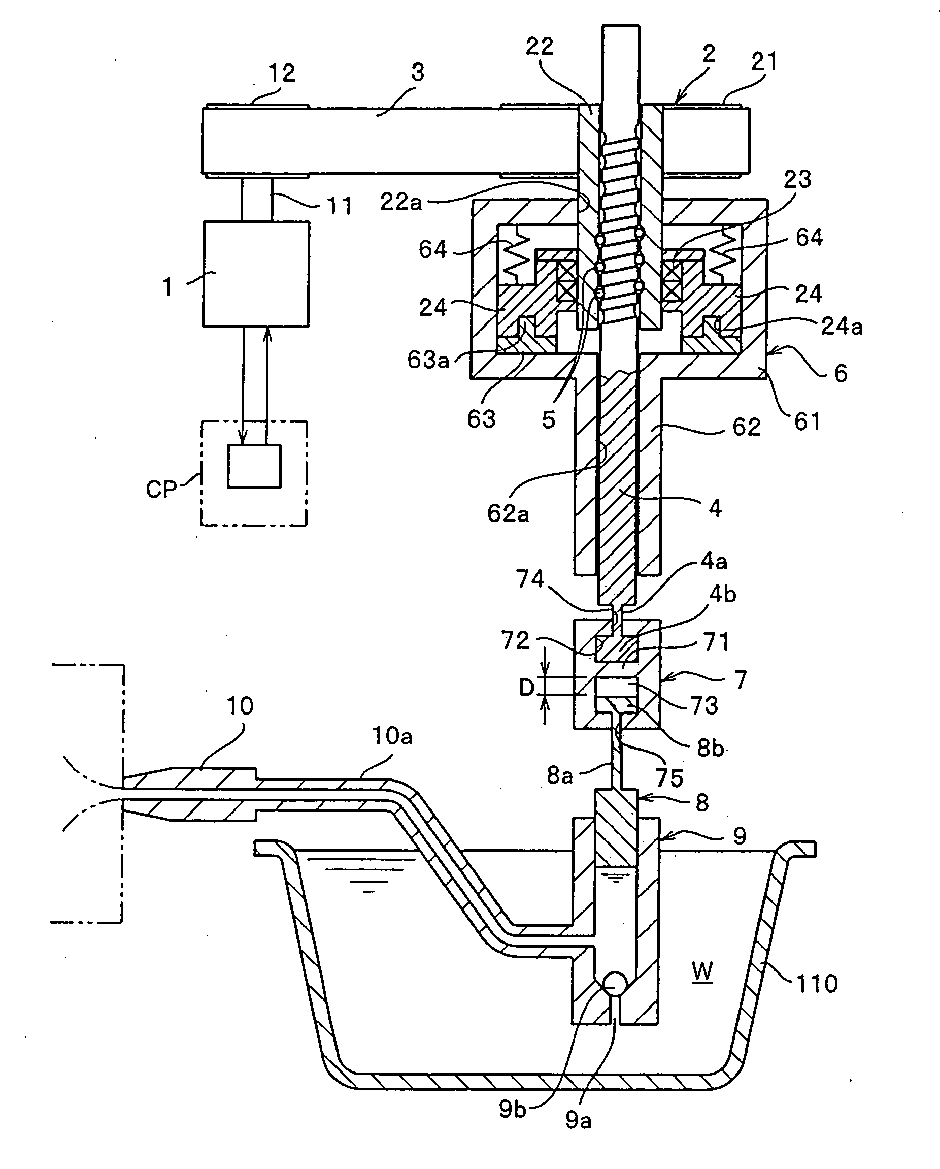 Motor drive injection unit, die cast machine having the unit, and motor drive injection method