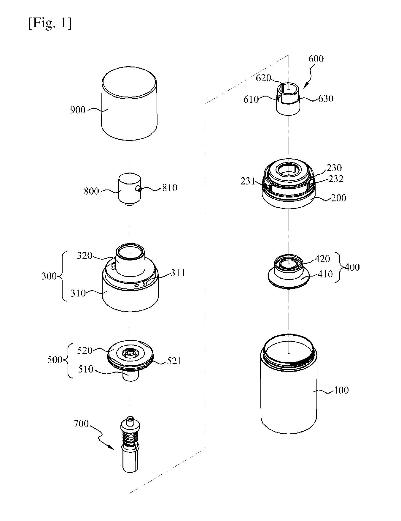 Dual Content Mixing Container