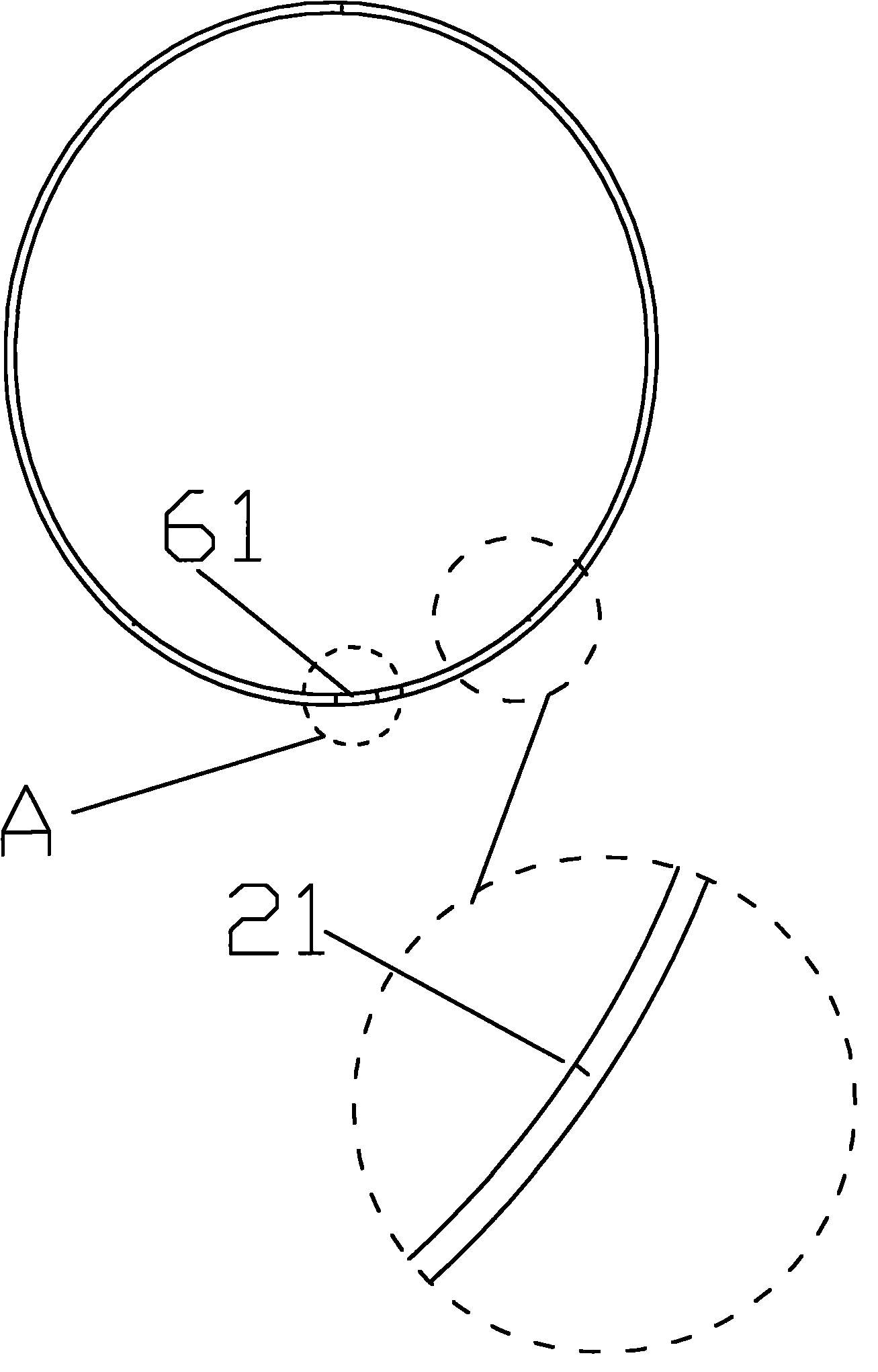 Circumcision locator and disposable circumcision stapler