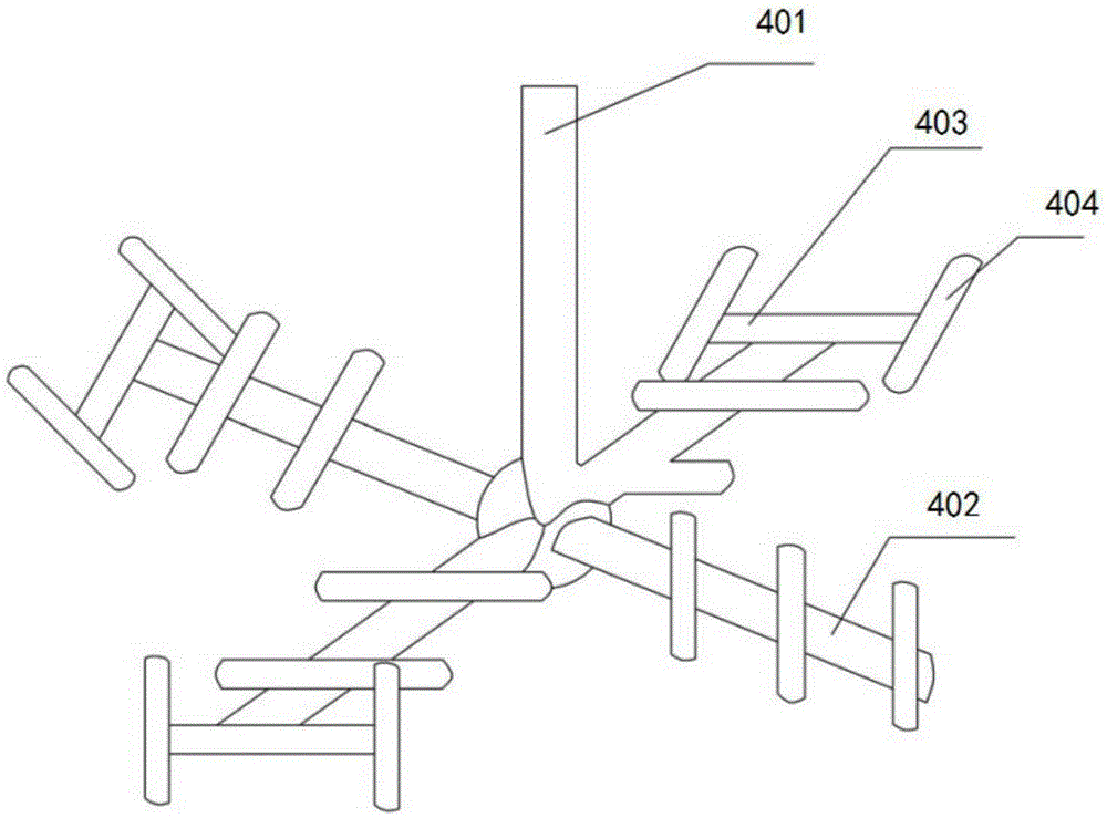 Recycling and processing device for waste plastic