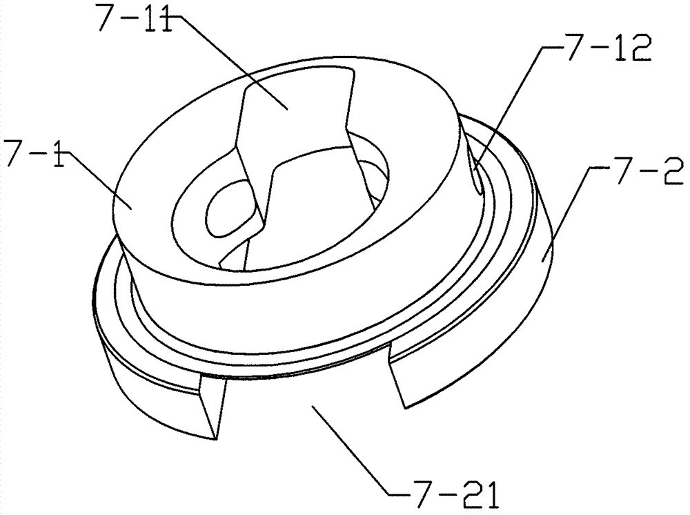 Metering pump with entire solid eccentric wheel travel adjustment mechanism