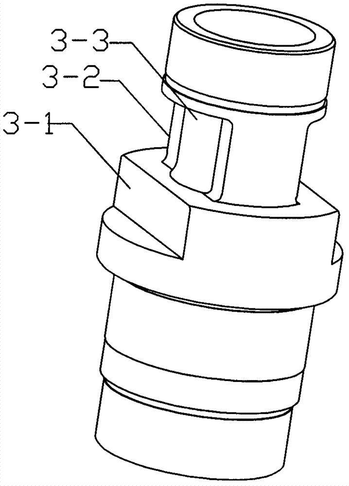 Metering pump with entire solid eccentric wheel travel adjustment mechanism