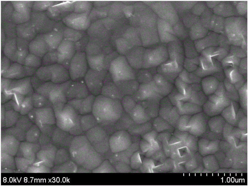 Textured structure of crystalline silicon solar cell and preparation method thereof