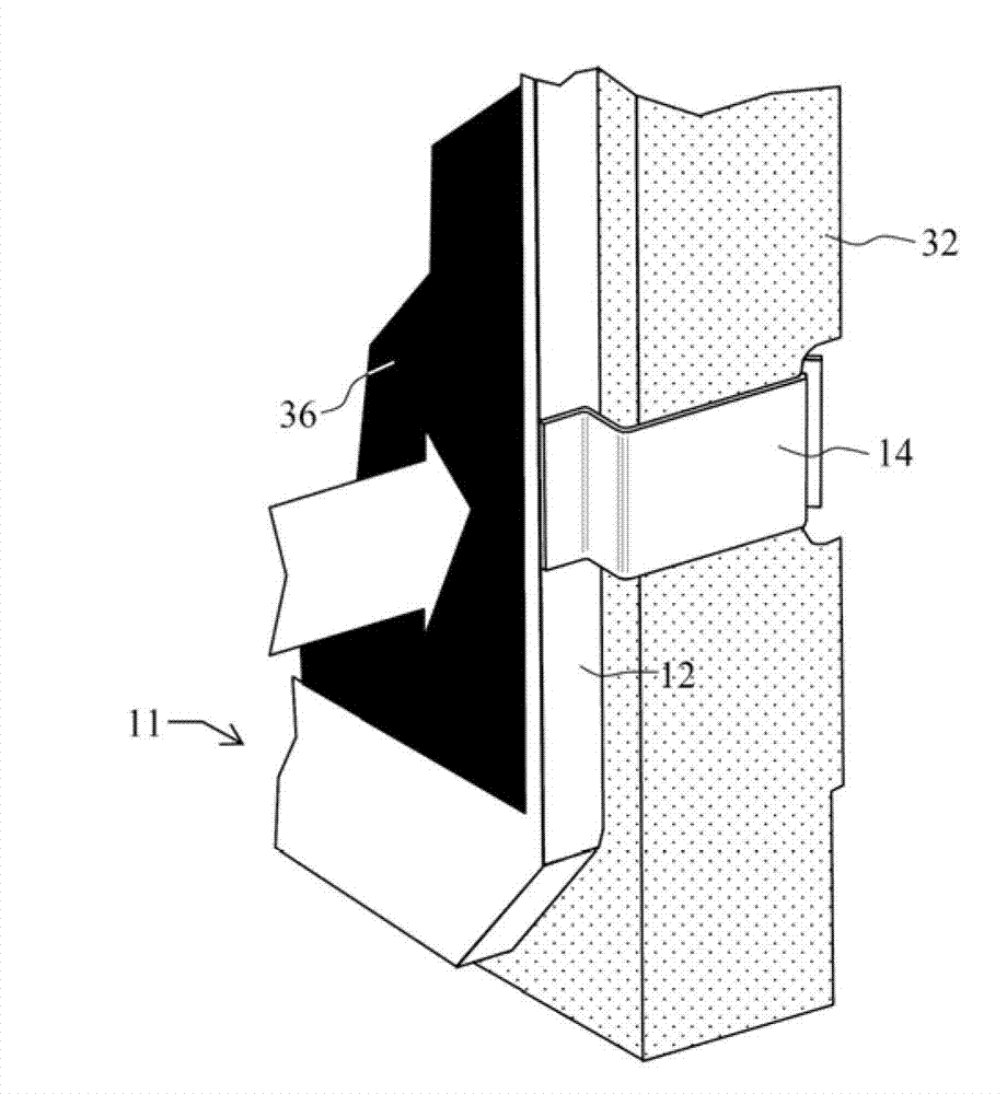 Clip-on touch-sensitive device for display device