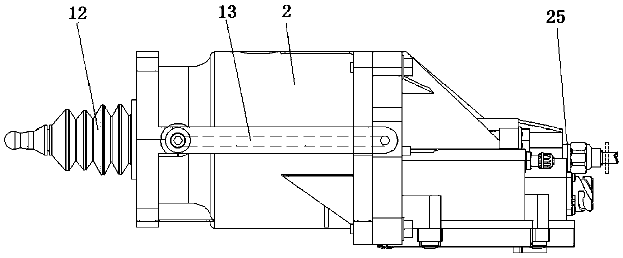 Electrical control clutch booster