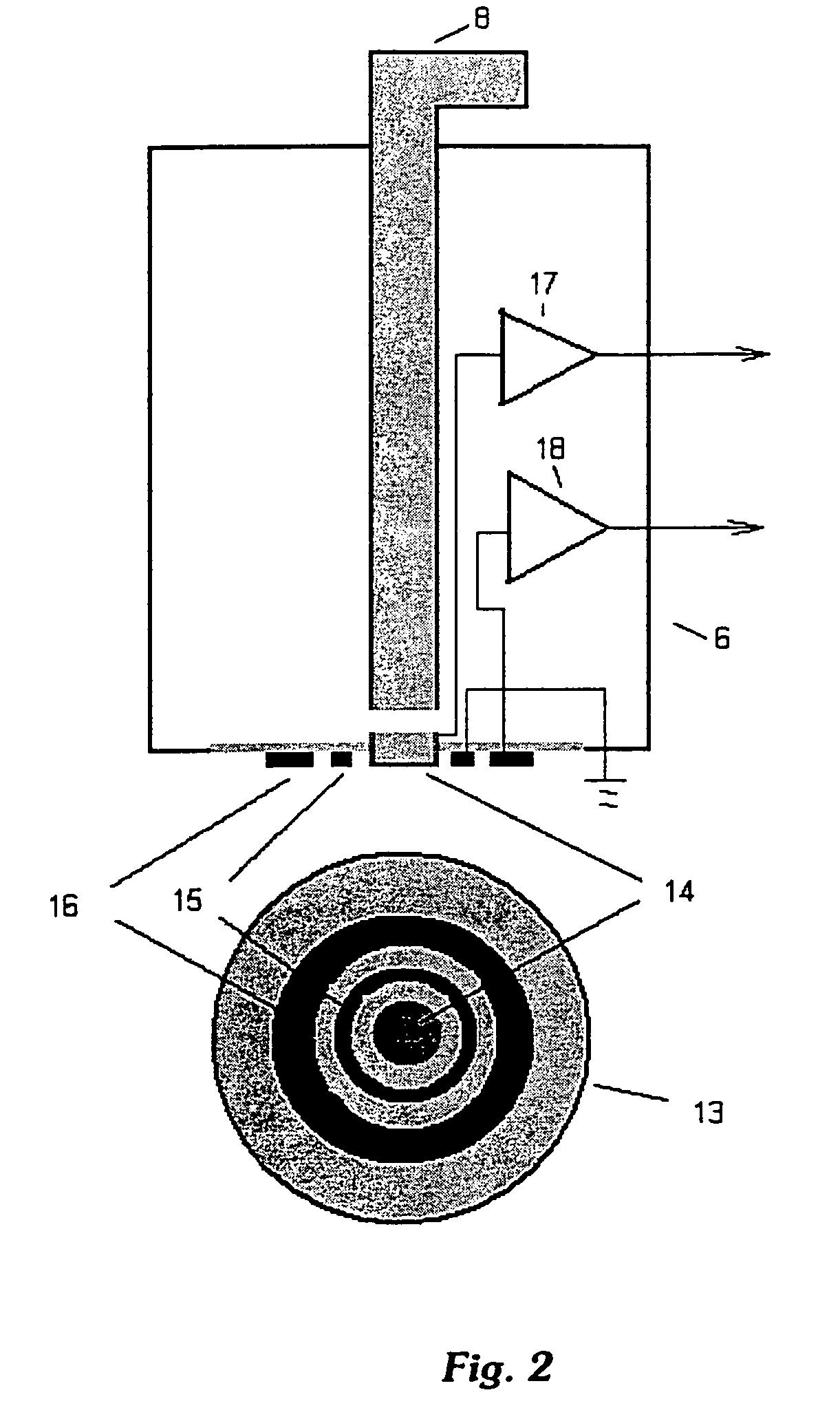 Non contact method and apparatus for measurement of sheet resistance of P-N junctions