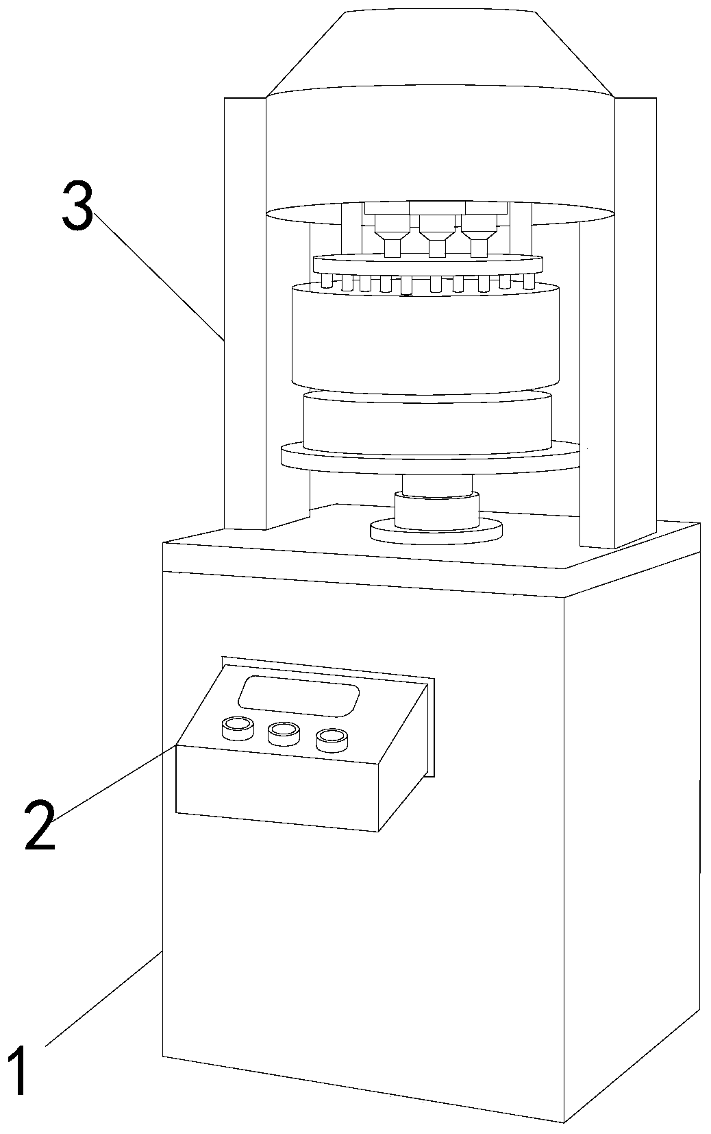 Clean dough dicing machine