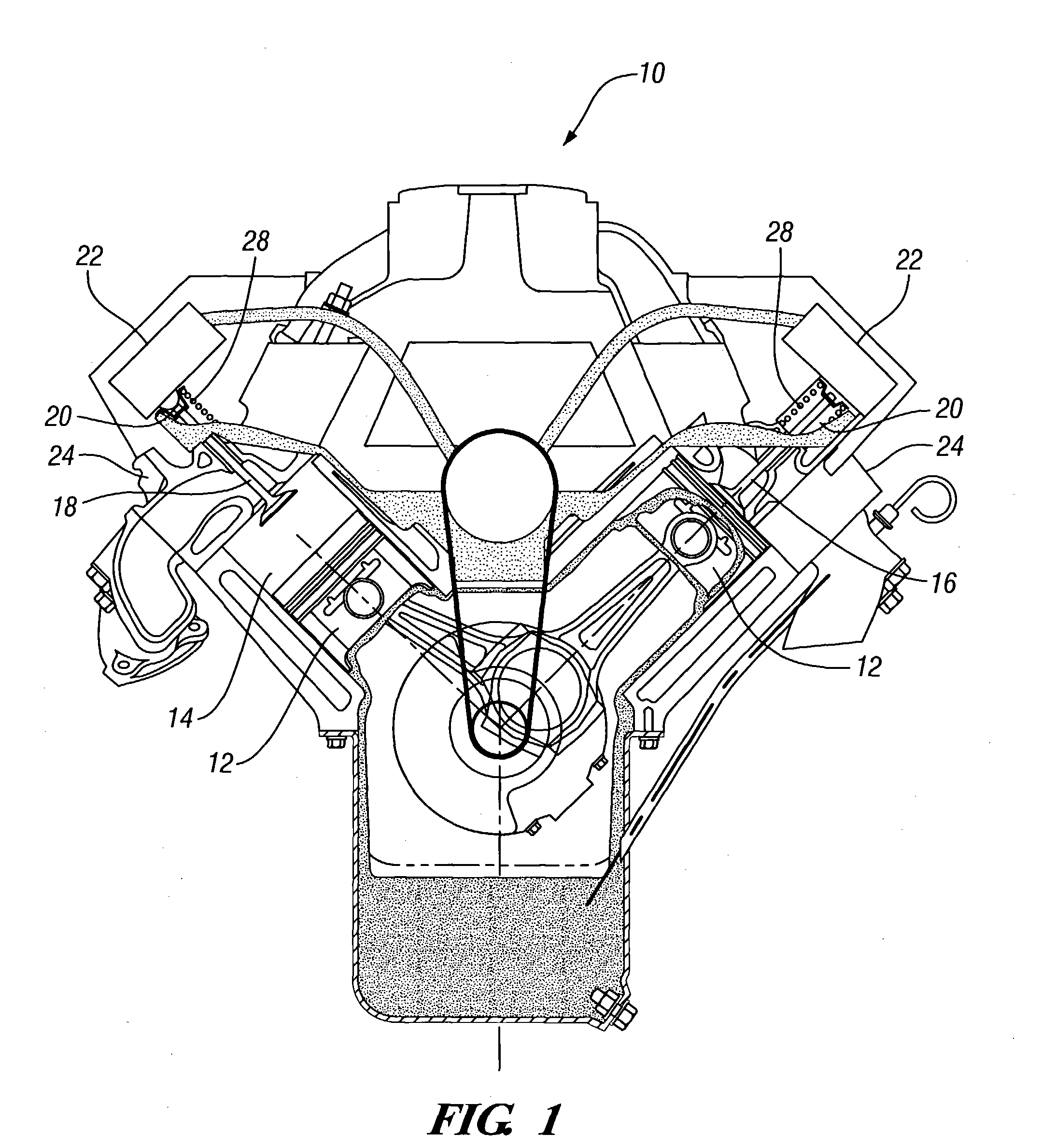 Hydraulic engine valve actuator