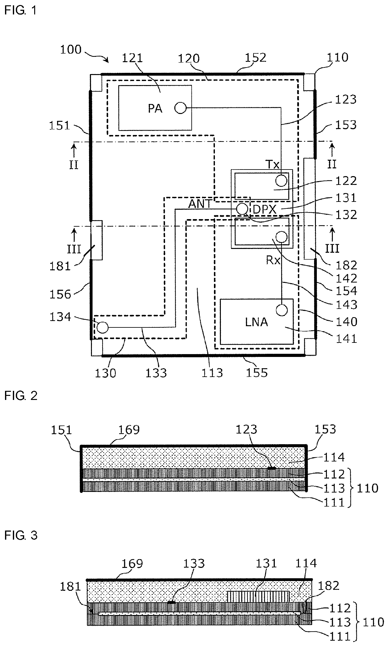 High-frequency module and communication device