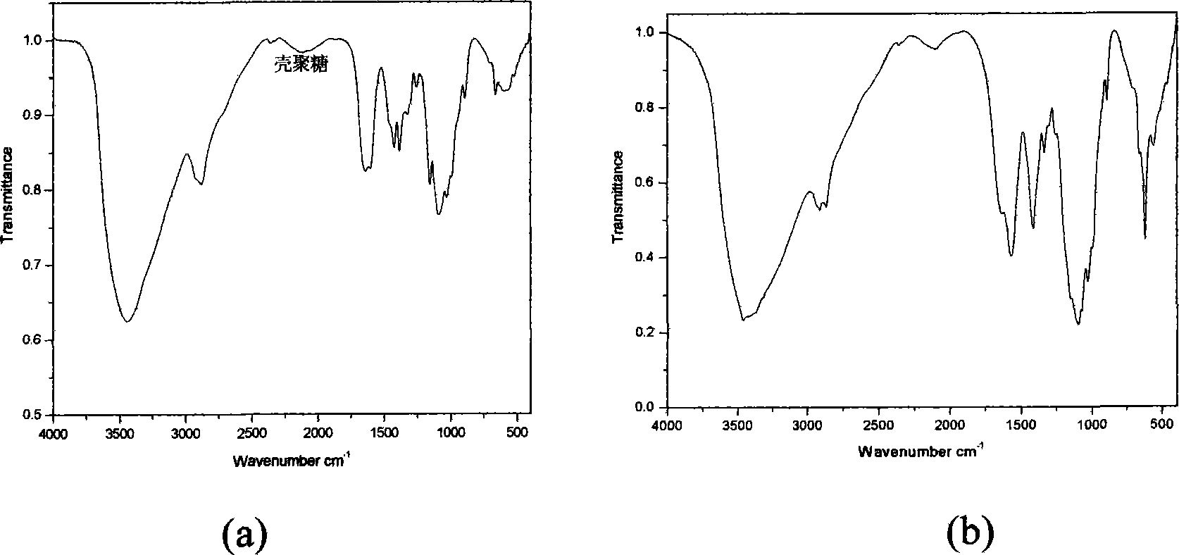 Method for preparing low molecular weight chitosan under steady magnetic field condition