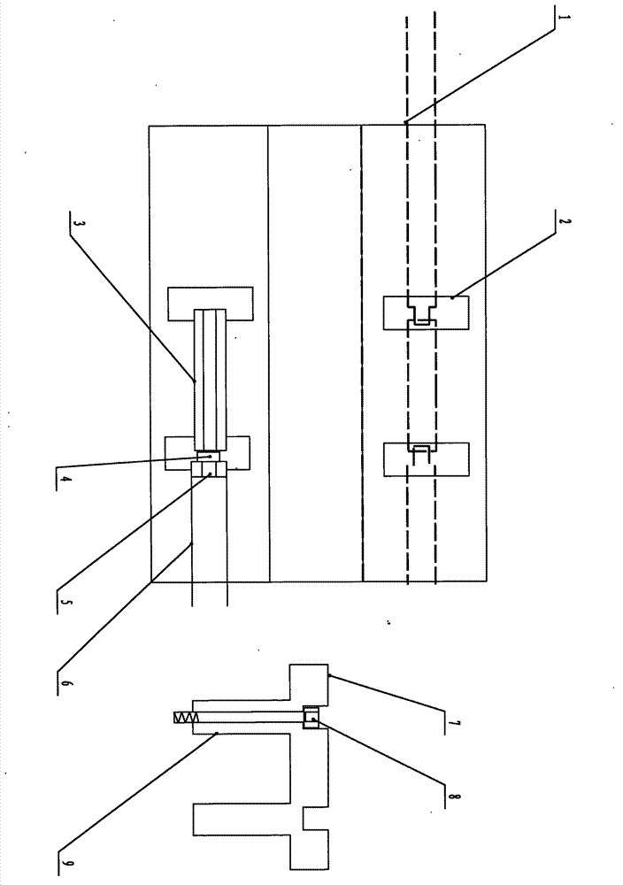 Explosion-proof reinforced caterpillar track shoe of tank or armored vehicle