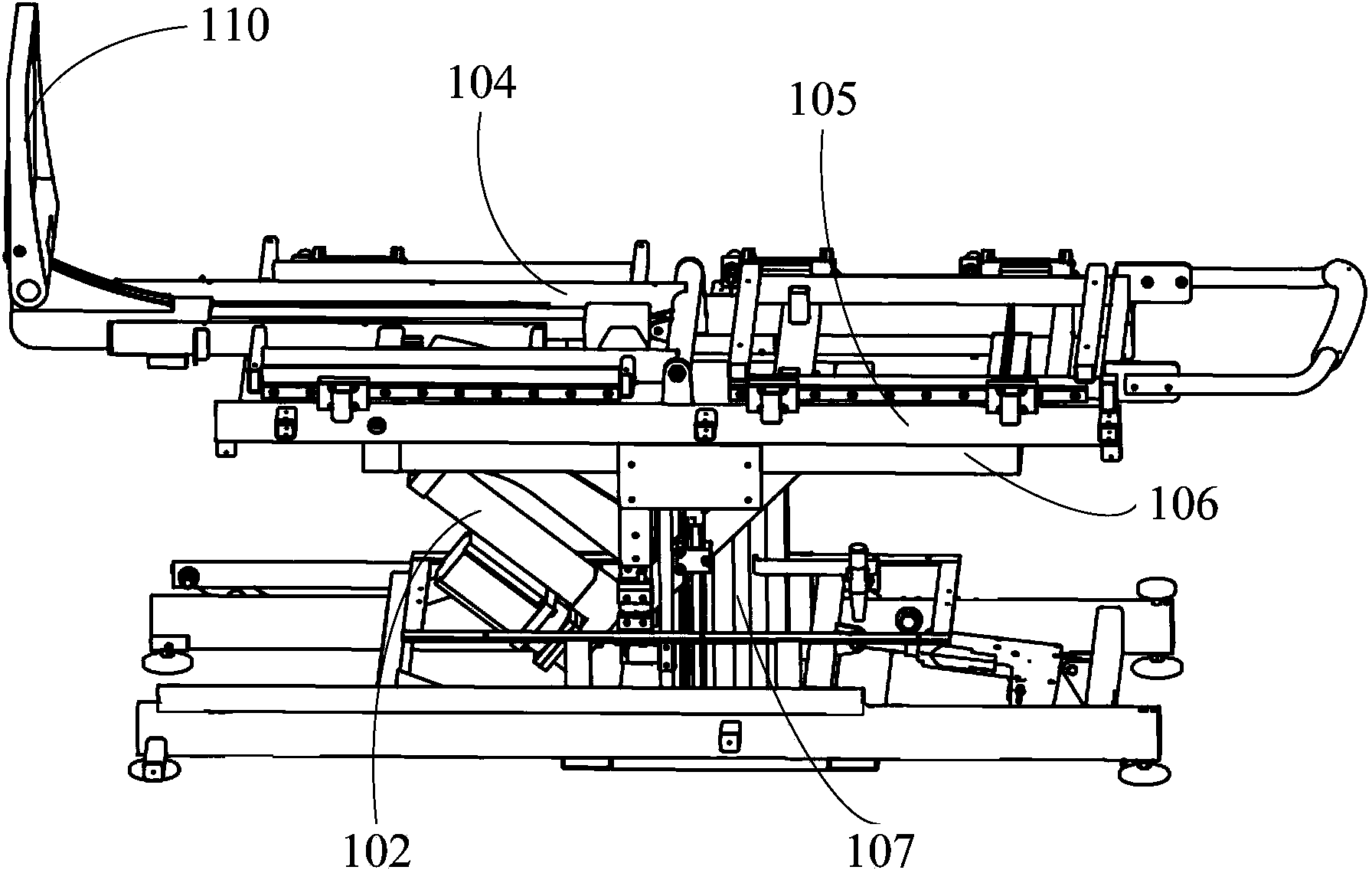 Vertical inclination test system