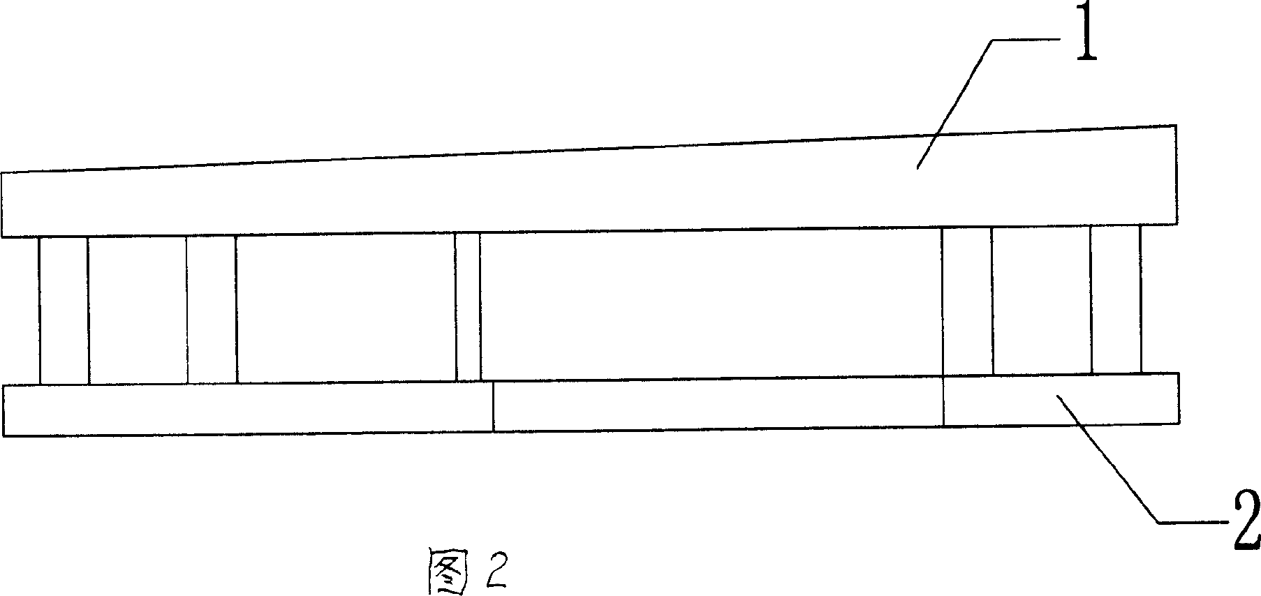 Accurate installation process for oversea bridge binding beam 0# section