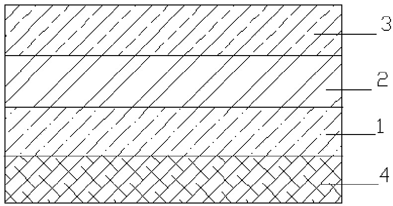 Textured transfer membrane and production process thereof