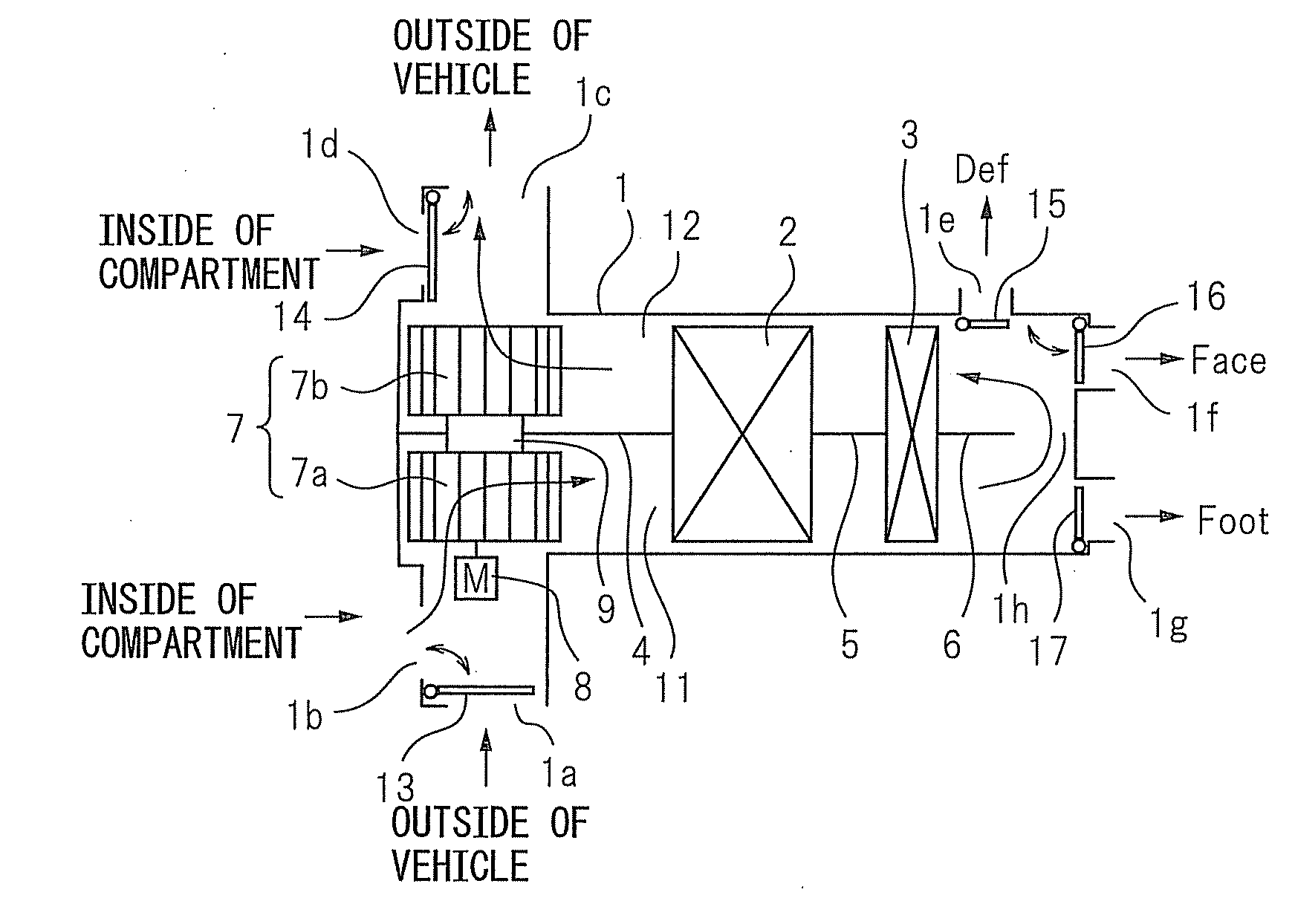 Vehicular air-conditioning system