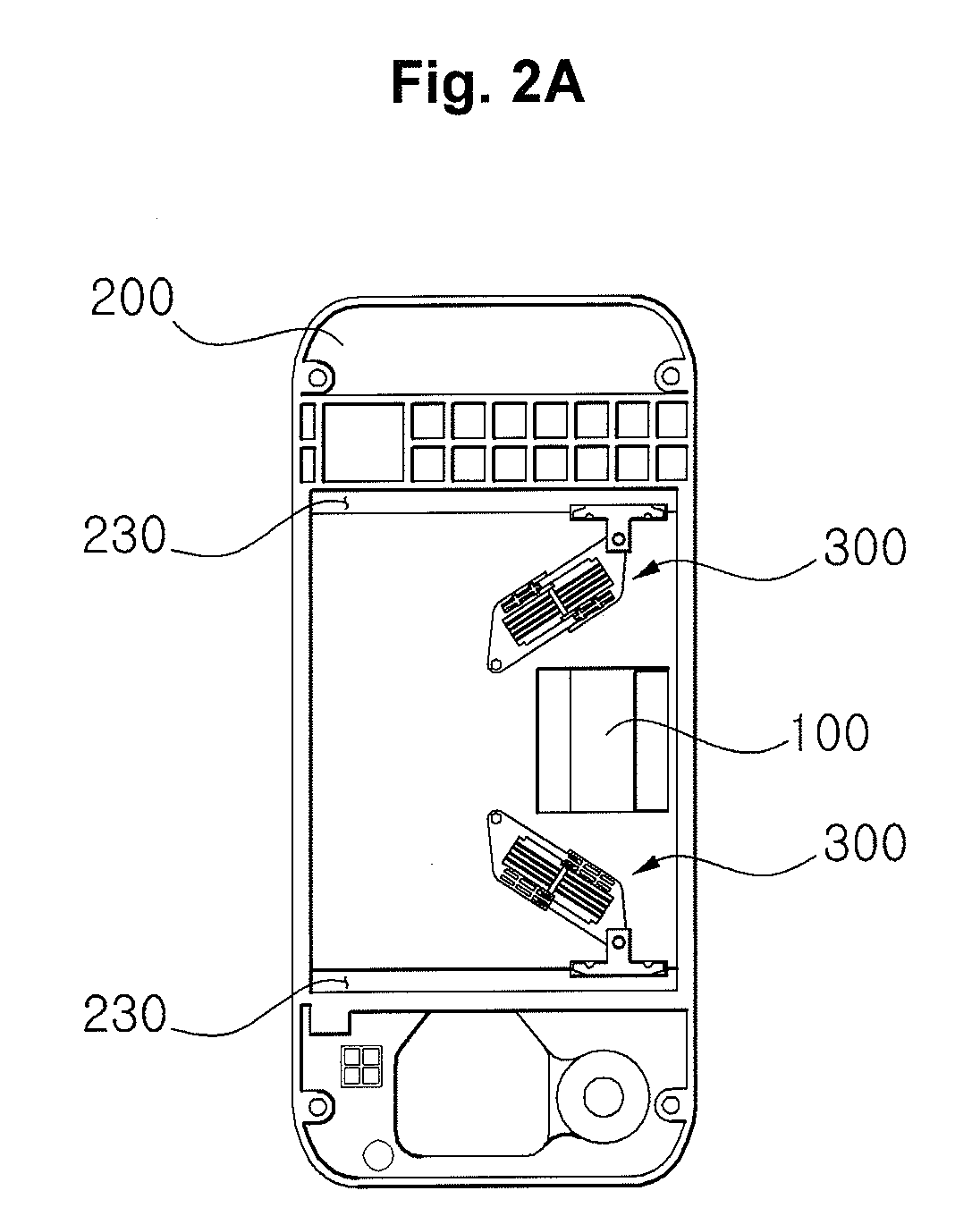 Slide hinge module for mobile phone with built-in keypad