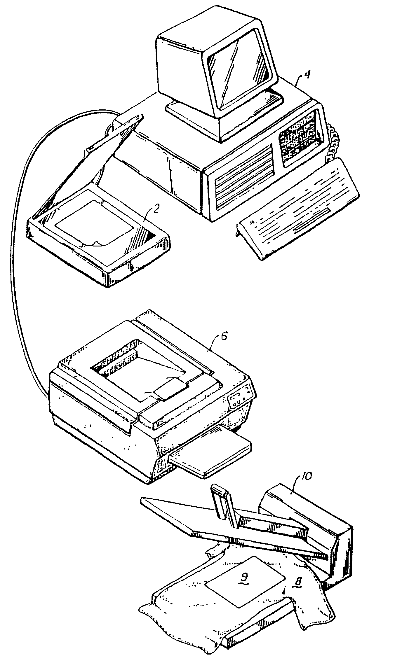 Permanent heat activated ink jet printing process