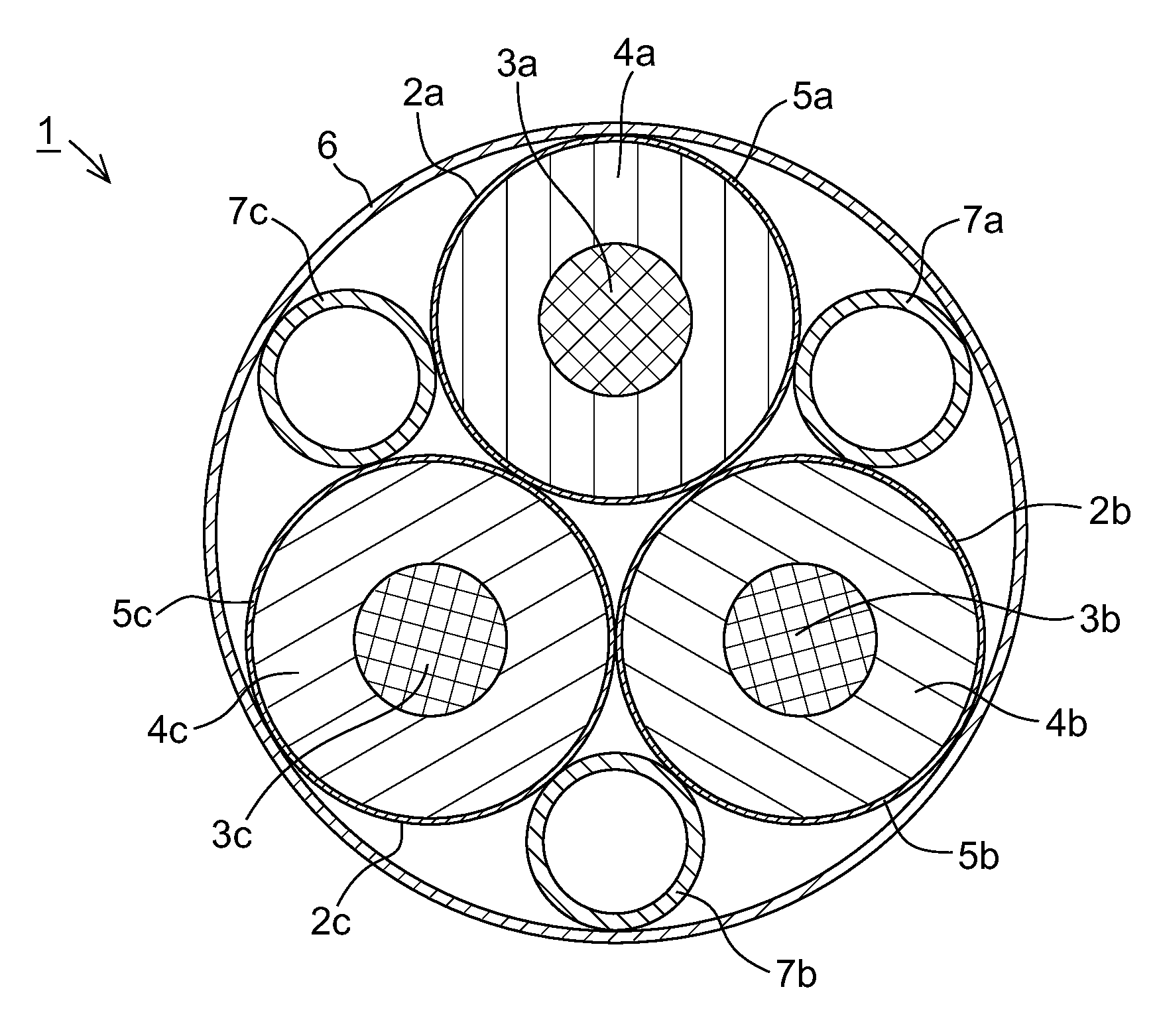 High Voltage Electric Cable