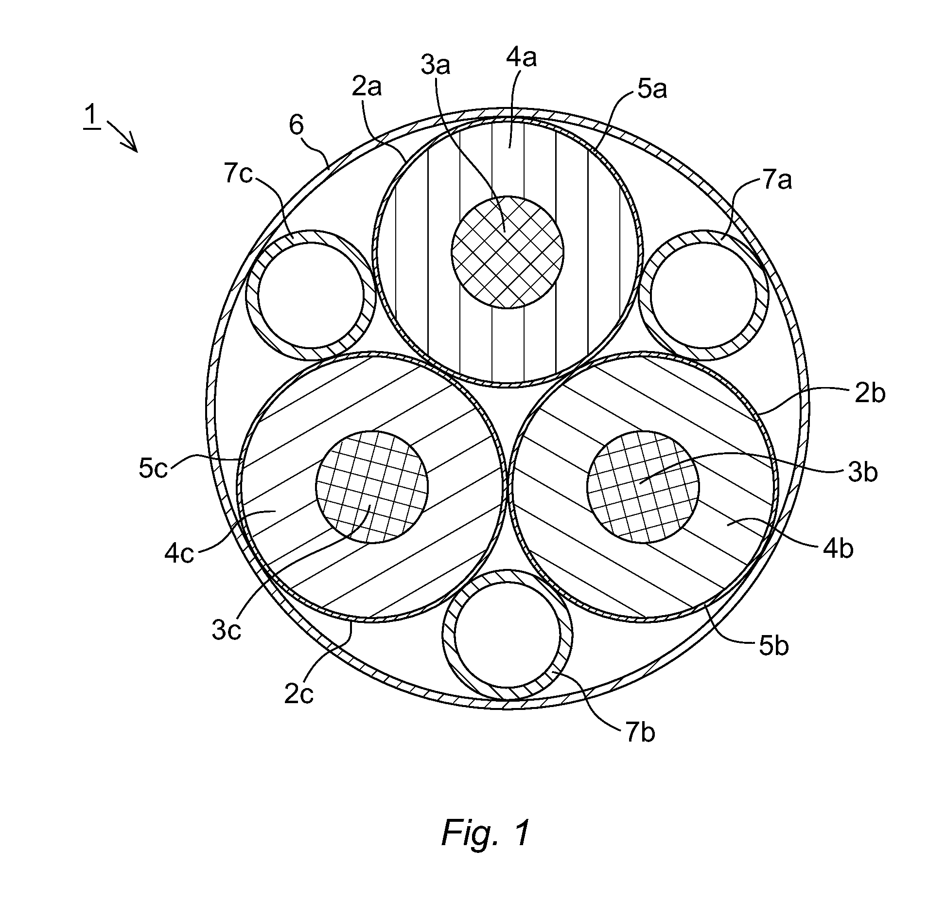 High Voltage Electric Cable