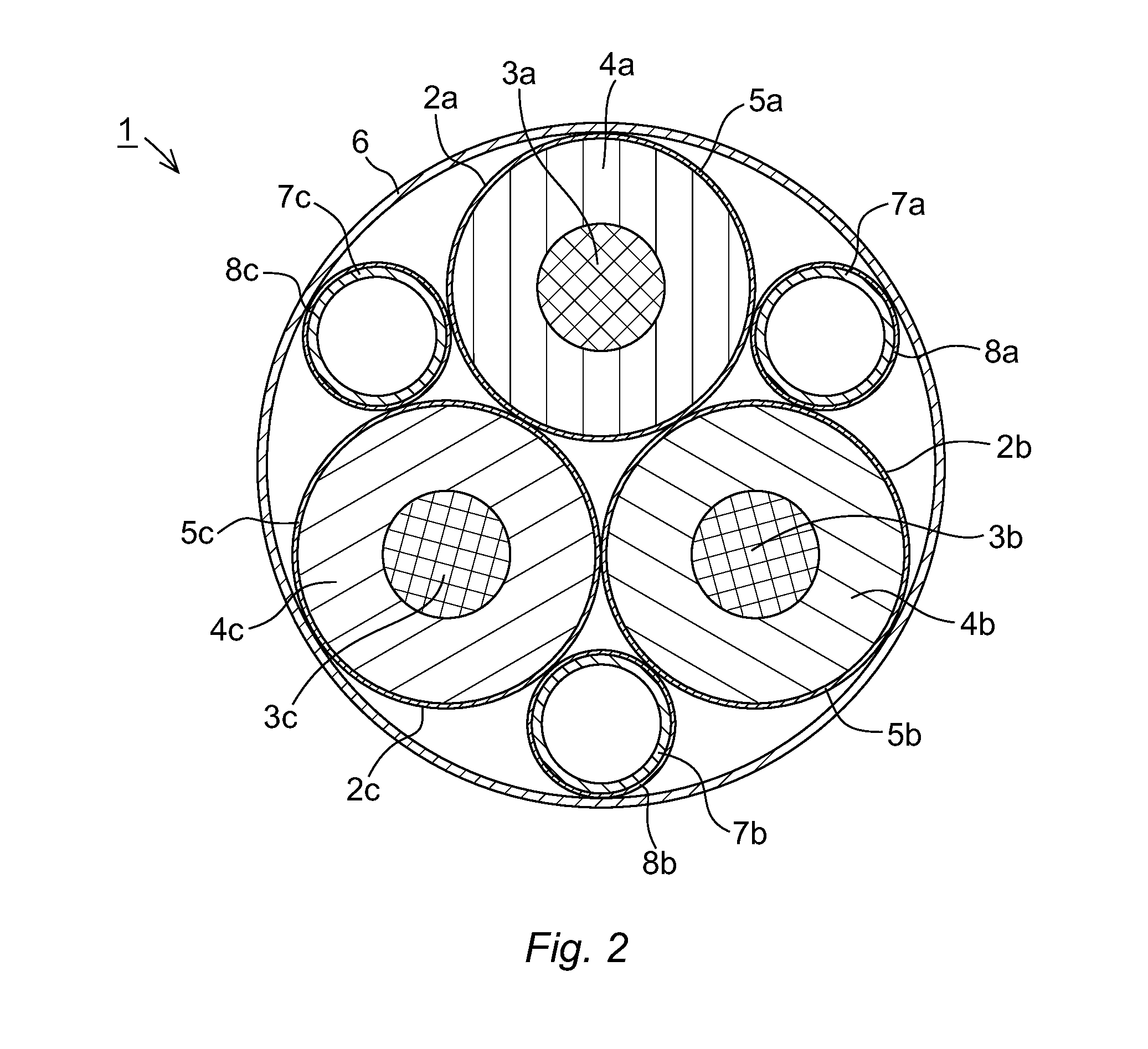 High Voltage Electric Cable