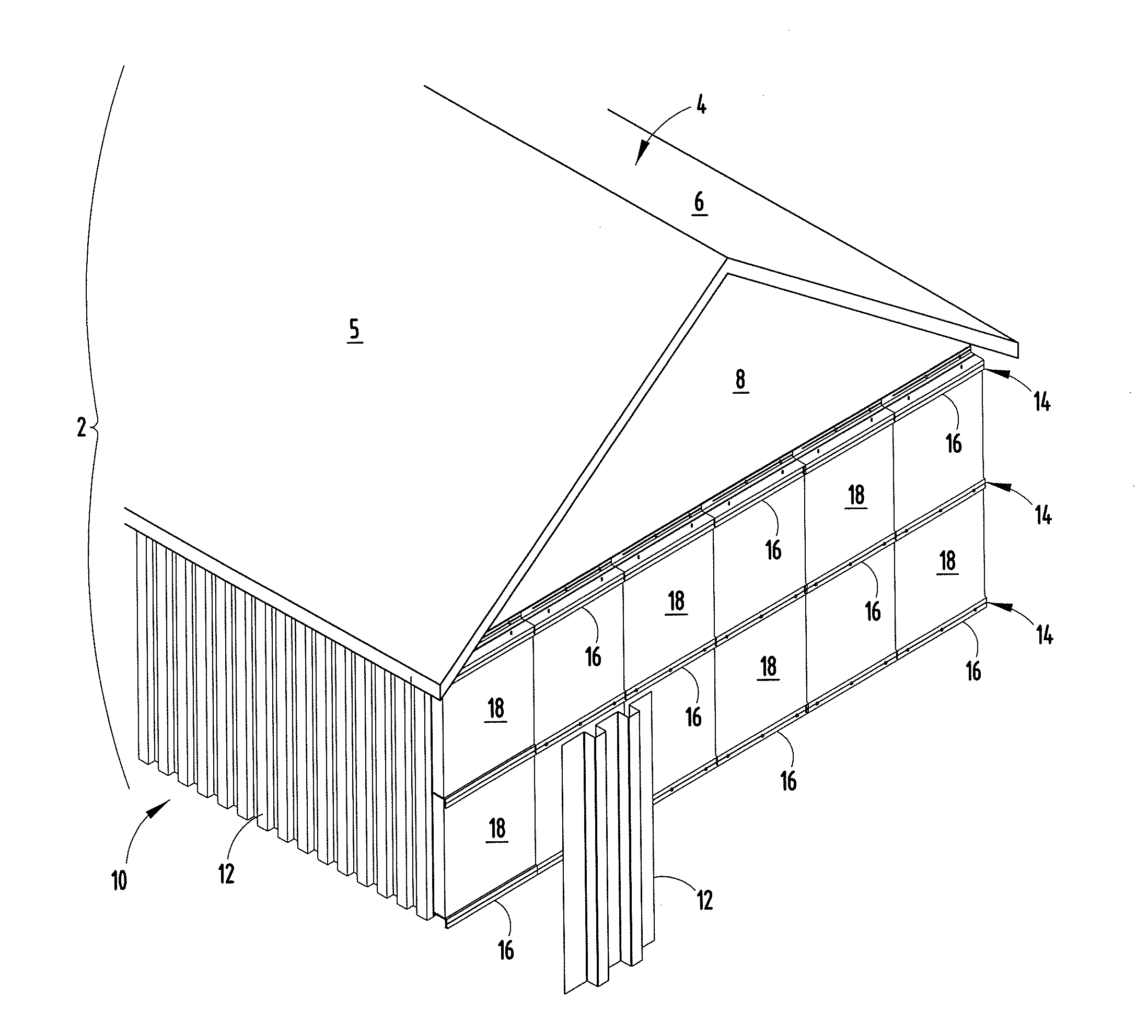 Polymer-based bracket system for metal panels