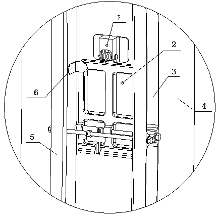 Turnover type pedal boarding device