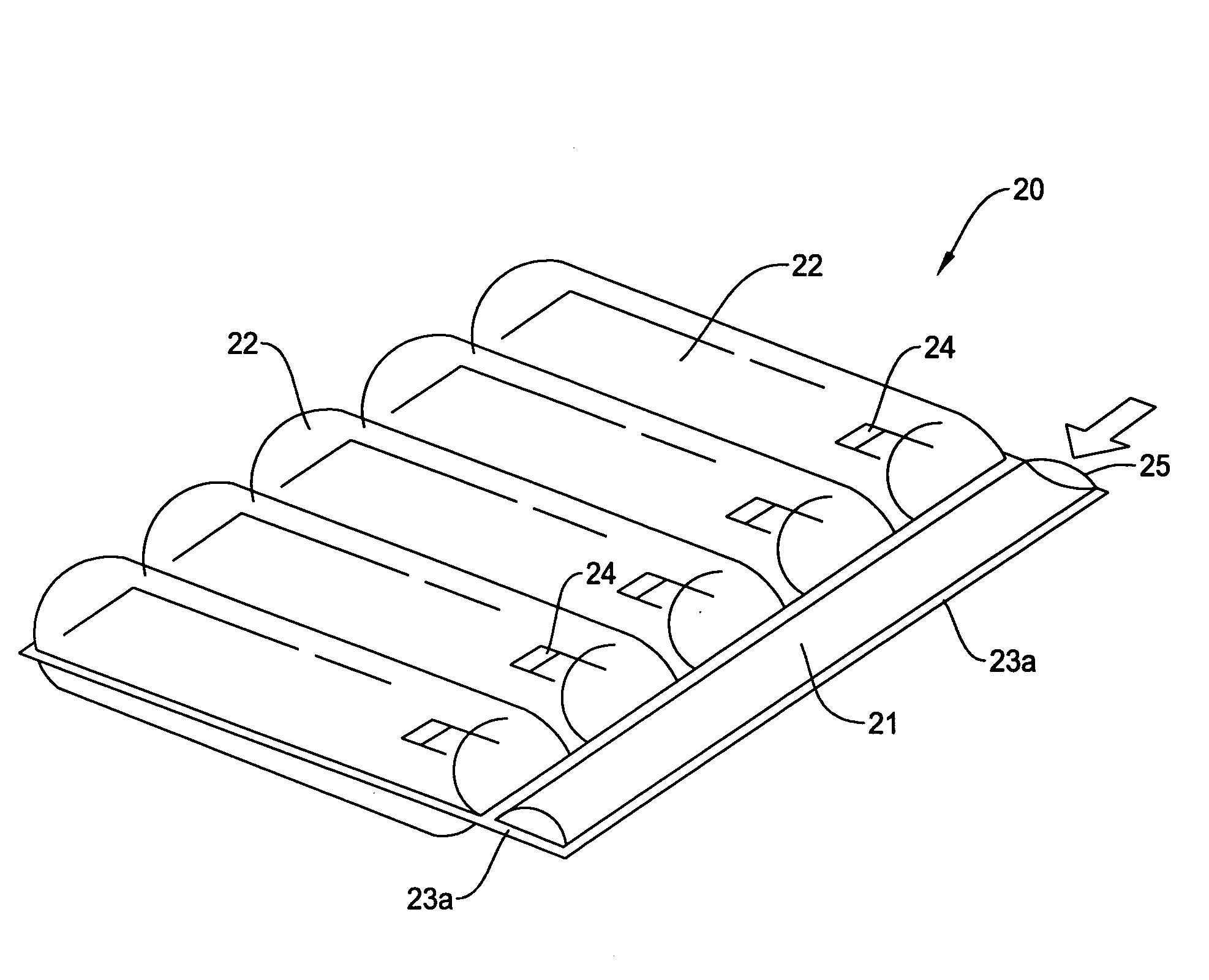 Structure of air-packing device