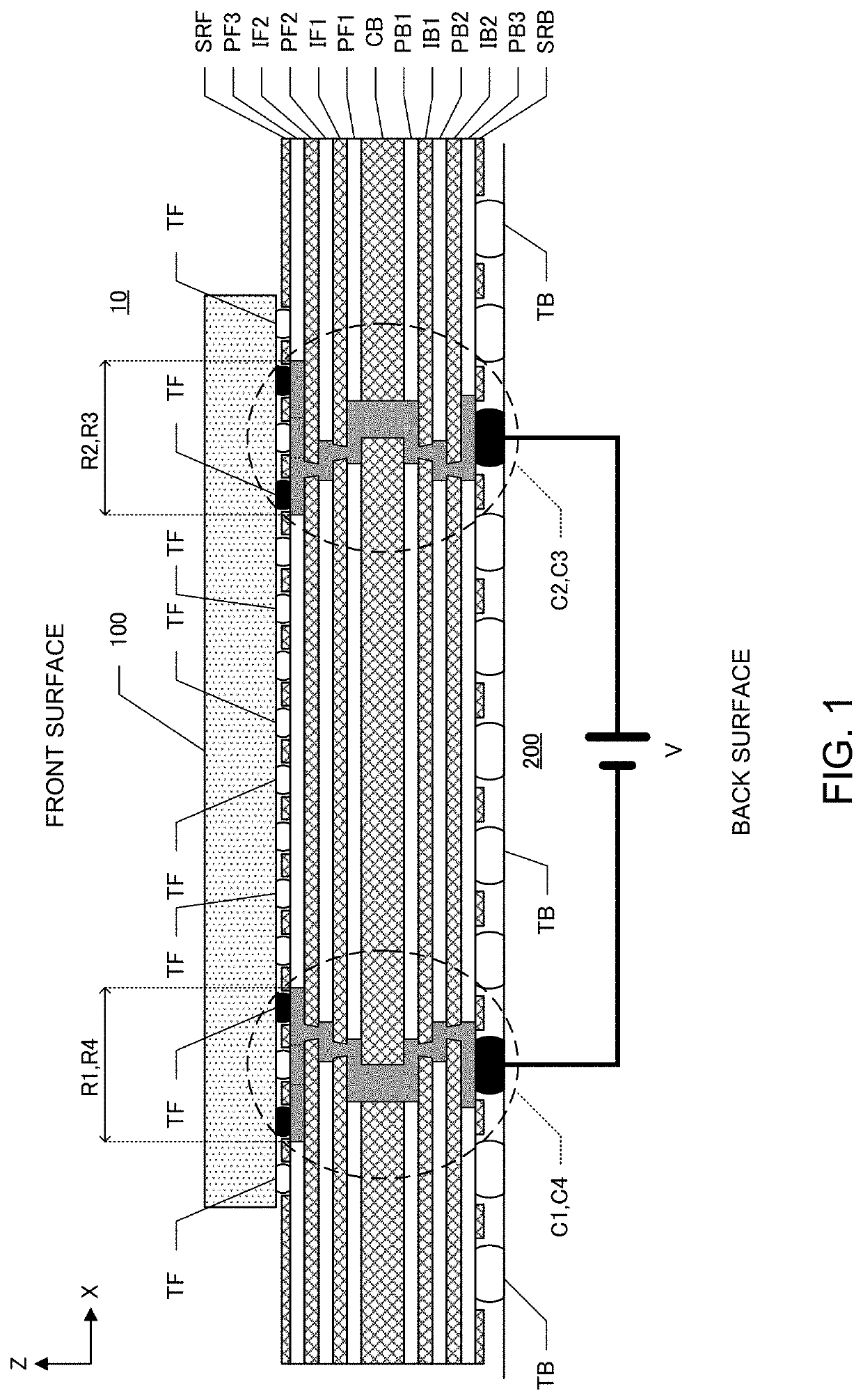 Electronic substrate