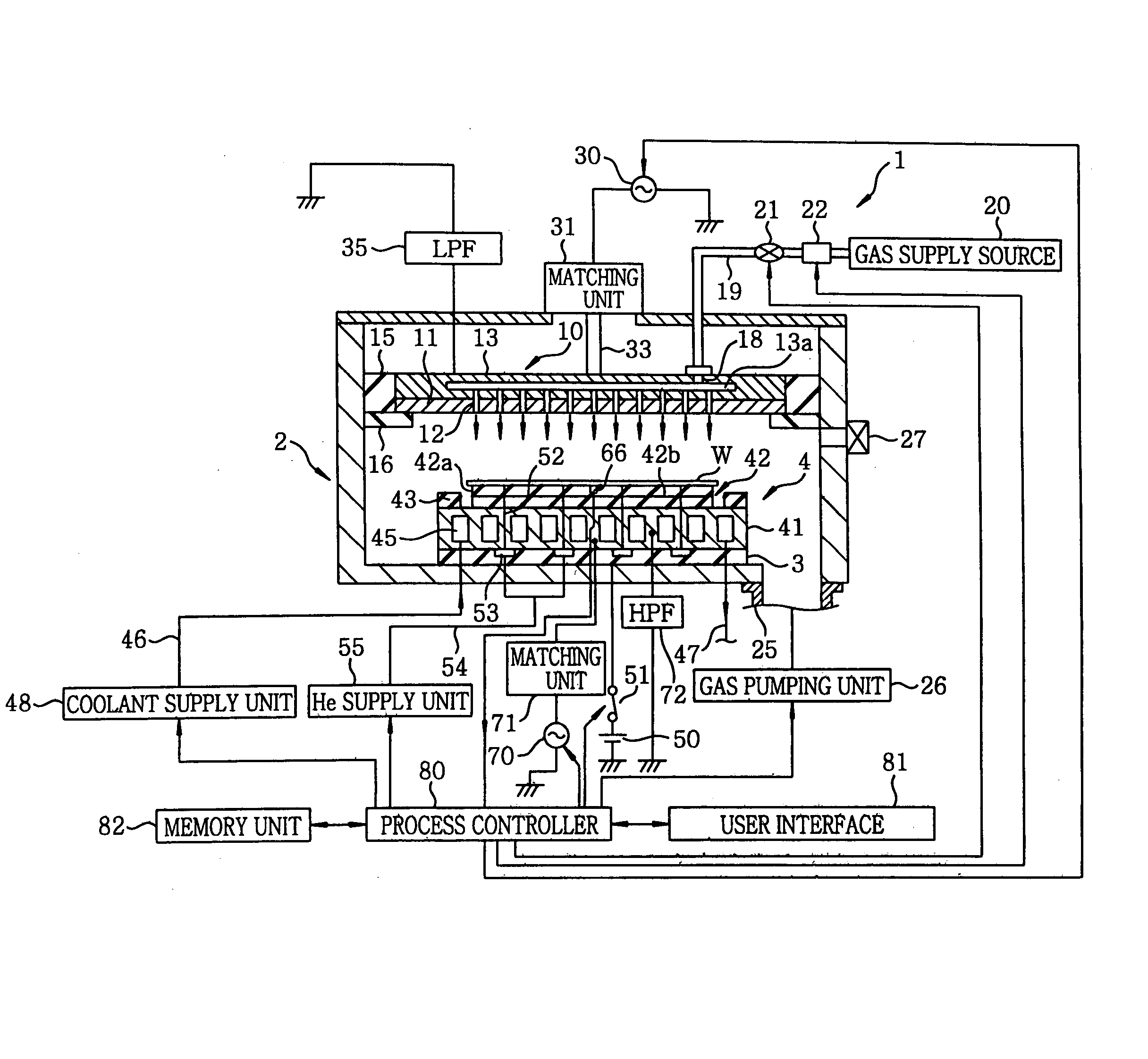 Substrate mounting table, substrate processing apparatus and substrate temperature control method