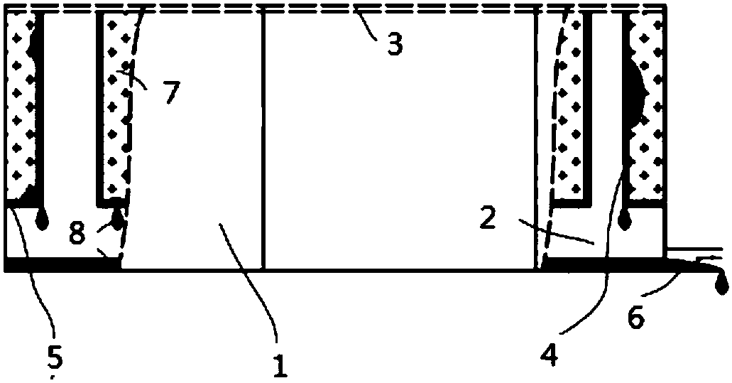 Cross-flow filtration oil-water separation device