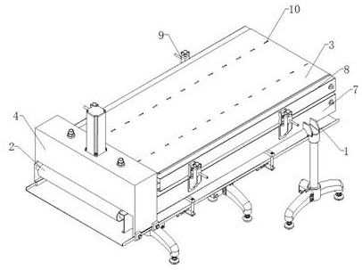 Feather shaping device for badminton production