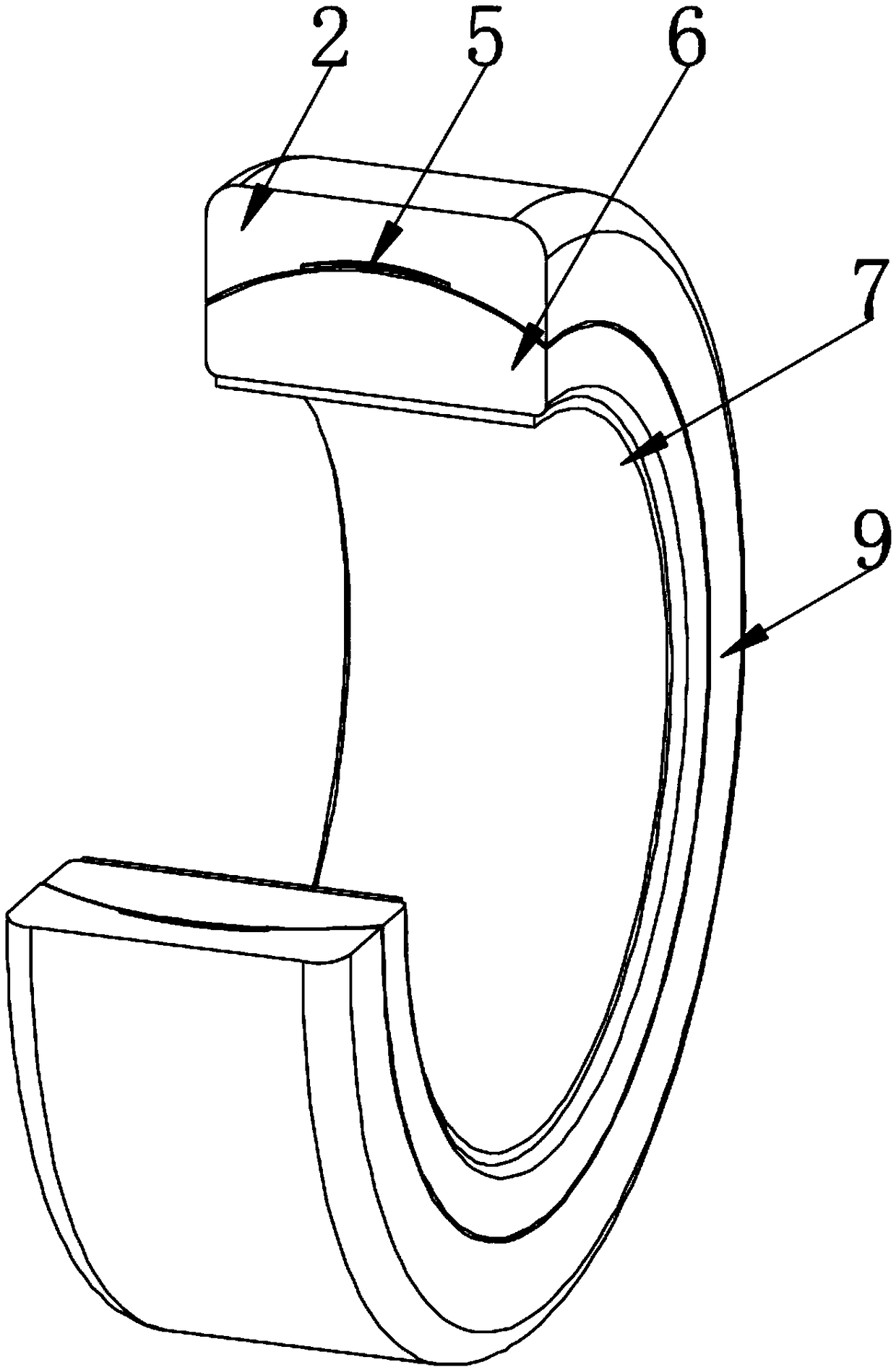 High-performance abrasion-resistant bearing and manufacturing technology thereof